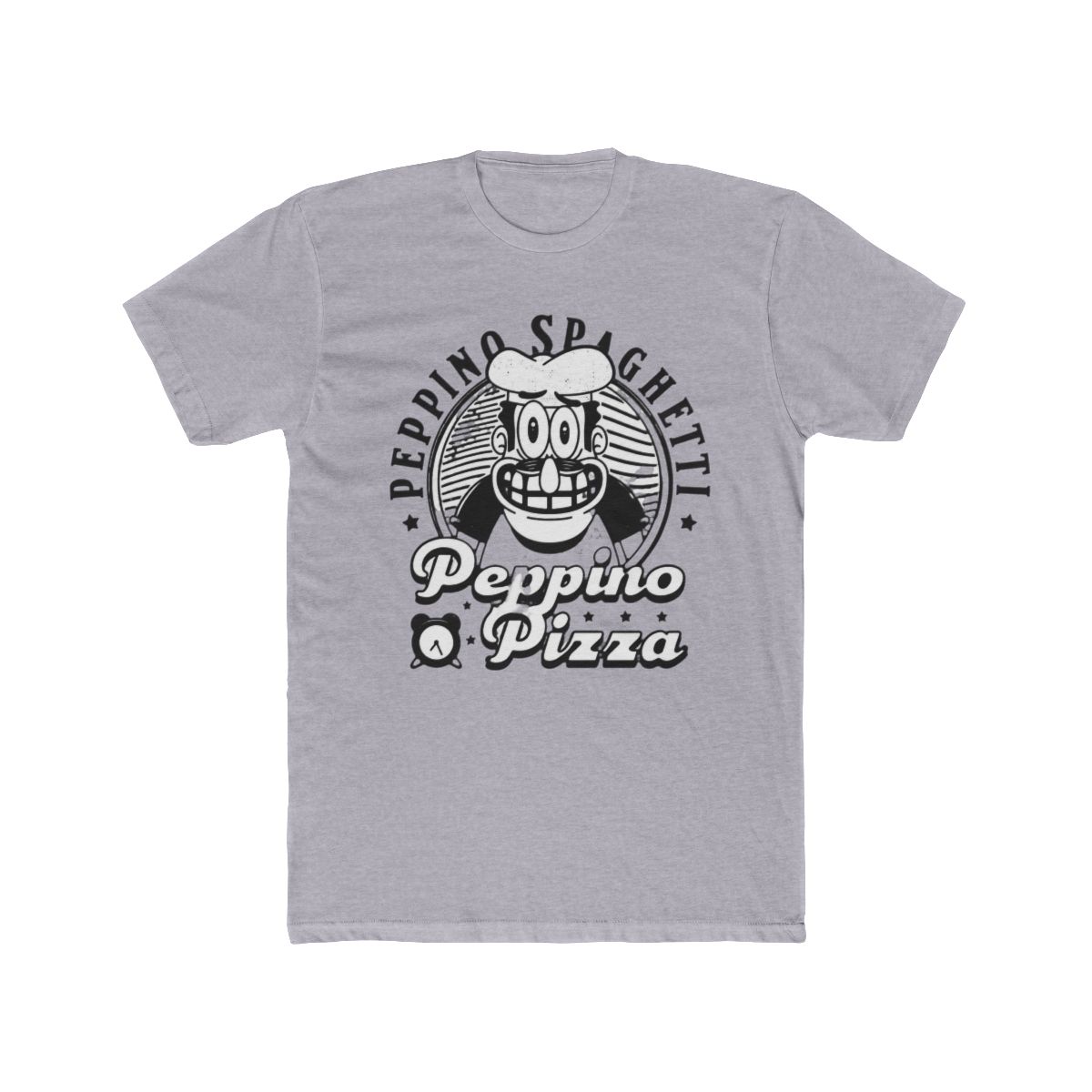 Peppino Pizza Crest T Shirt | Pizza Tower - alternate angle 3, merchandise