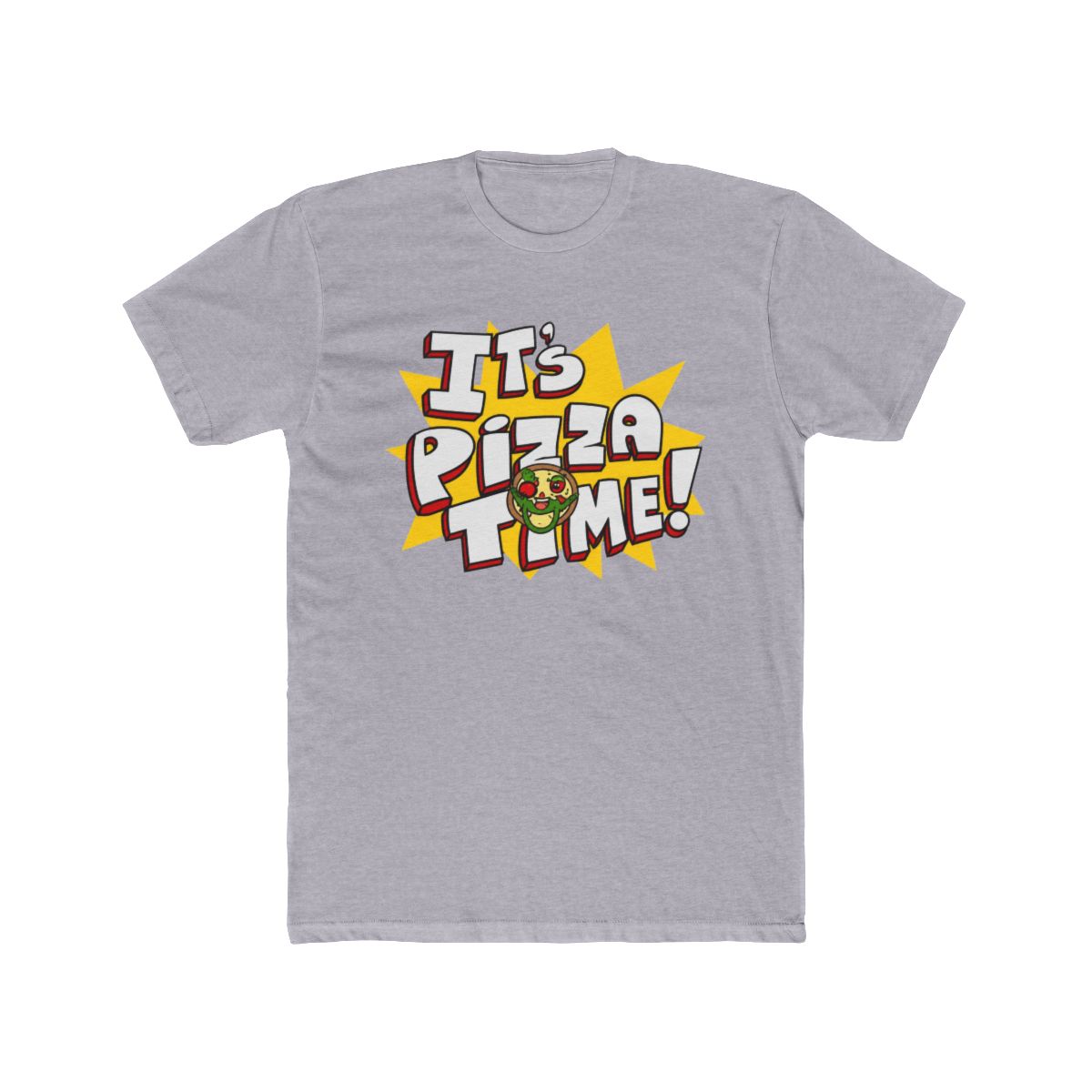 Its Pizza Time Baseball T Shirt | Pizza Tower - alternate angle 3, merchandise