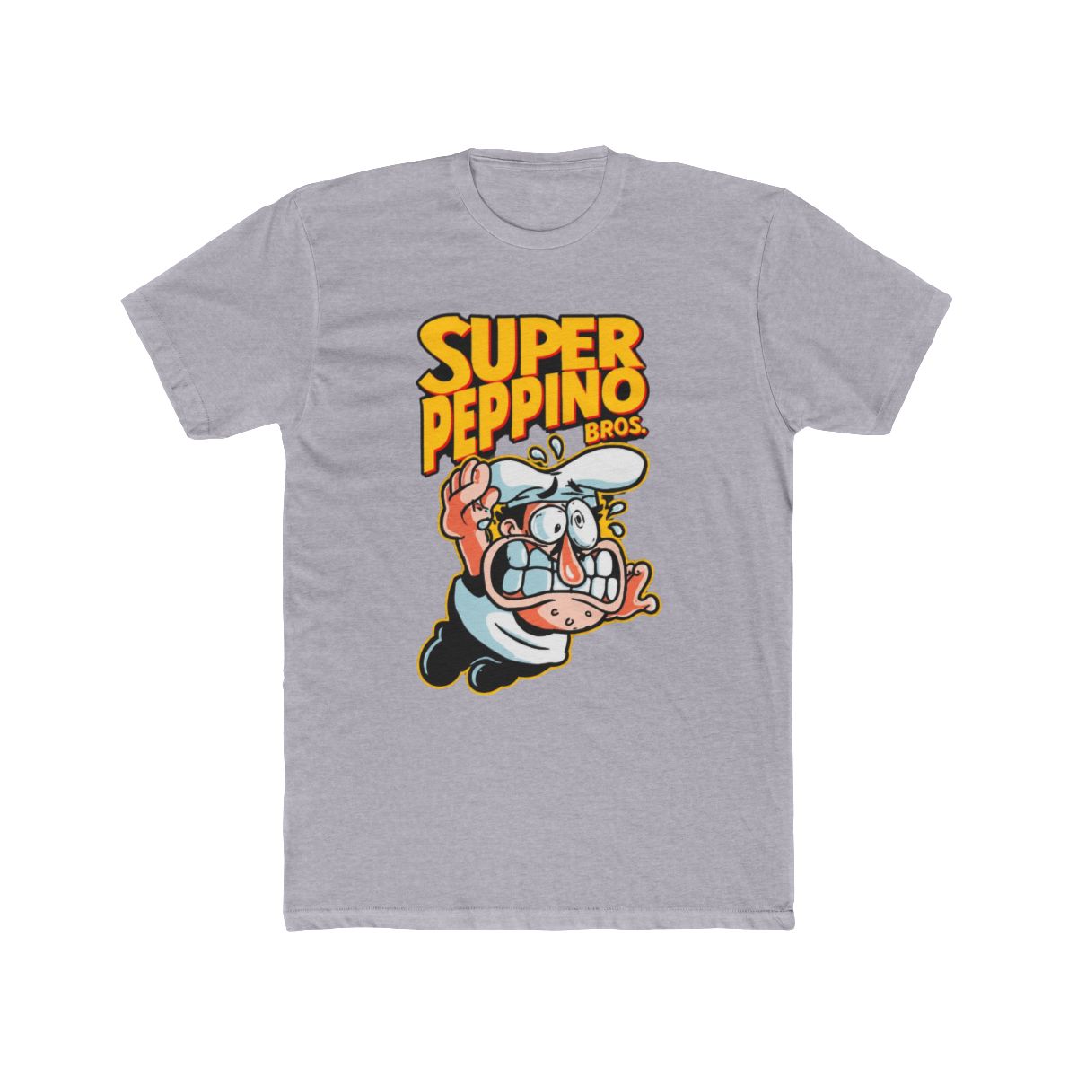 Super Peppino - Black Shirt Kids Long Sleeve T Shirt | Pizza Tower - alternate angle 3, merchandise