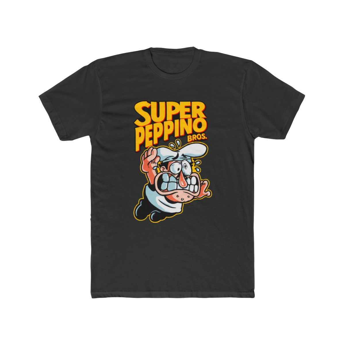 Super Peppino - Black Shirt Kids Long Sleeve T Shirt | Pizza Tower